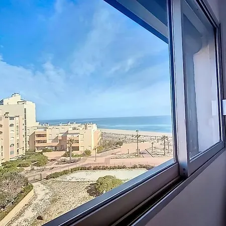 T2 Vue Mer Acces Direct Plage Le Barcares Exterior photo