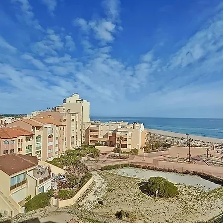 T2 Vue Mer Acces Direct Plage Le Barcares Exterior photo
